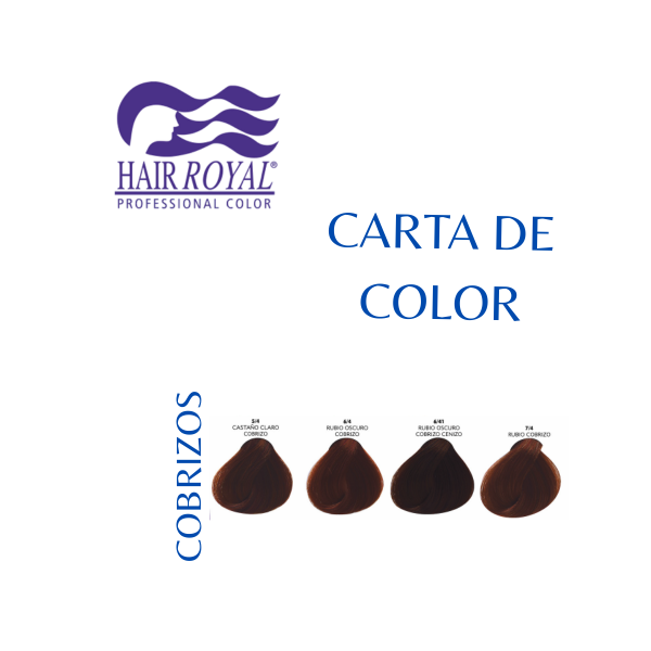 HAIR ROYAL – CARTA DE COLOR – COBRIZOS