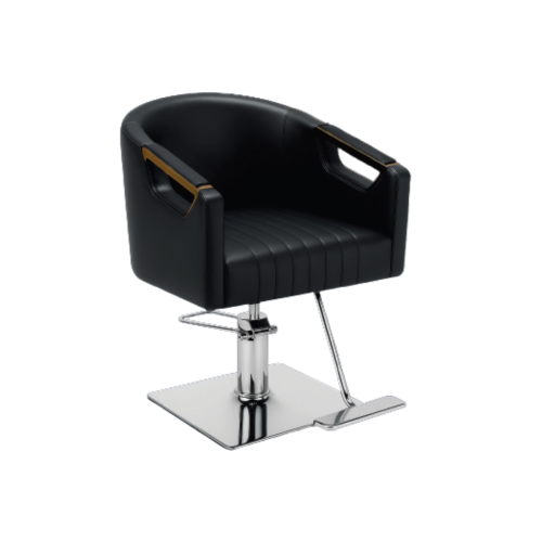 SILLA HIDRÁULICA DORADA CON NEGRO GARDA