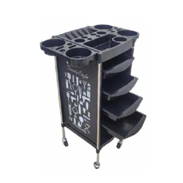 CARRITO AUXILIAR DE PELUQUERÍA SAUL NEGRO